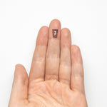 Load image into Gallery viewer, 1.22ct 8.74x6.53x2.17mm Trapezoid Rosecut 22390-25
