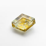 Load image into Gallery viewer, 1.56ct 8.08x6.42x3.50mm Yellow-Green Hexagon Rosecut Sapphire 22434-103
