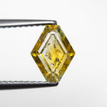 Load image into Gallery viewer, 1.56ct 8.08x6.42x3.50mm Yellow-Green Hexagon Rosecut Sapphire 22434-103
