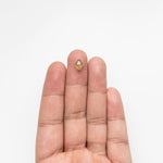 Load image into Gallery viewer, 1.56ct 8.08x6.42x3.50mm Yellow-Green Hexagon Rosecut Sapphire 22434-103
