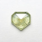 Load image into Gallery viewer, 1.96ct 7.99x7.59x3.06mm Shield Rosecut Sapphire 22434-80
