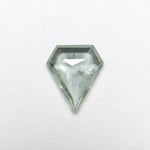 Load image into Gallery viewer, 1.06ct 8.67x7.33x2.14mm Shield Rosecut Sapphire 22434-92
