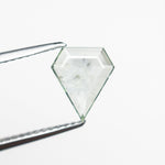 Load image into Gallery viewer, 1.06ct 8.67x7.33x2.14mm Shield Rosecut Sapphire 22434-92
