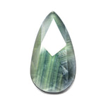 Load image into Gallery viewer, 1.41ct 13.51x7.53x1.52mm Pear Rosecut Sapphire 22436-13
