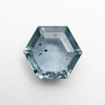 Load image into Gallery viewer, 4.20ct 10.73x9.50x4.41mm Hexagon Double Cut Sapphire 22692-01
