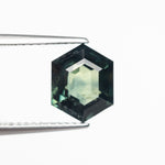 Load image into Gallery viewer, 3.04ct 9.36x7.45x5.19mm Hexgon Step Cut Sapphire 22765-01
