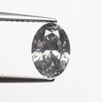 Load image into Gallery viewer, 1.51ct 9.05x6.42x3.93mm SI2 Fancy Grey Oval Brilliant 22828-01
