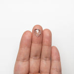 Load image into Gallery viewer, 1.51ct 10.94x9.90x2.50mm SI2+ H-I Antique Amorphous Rosecut 23108-01
