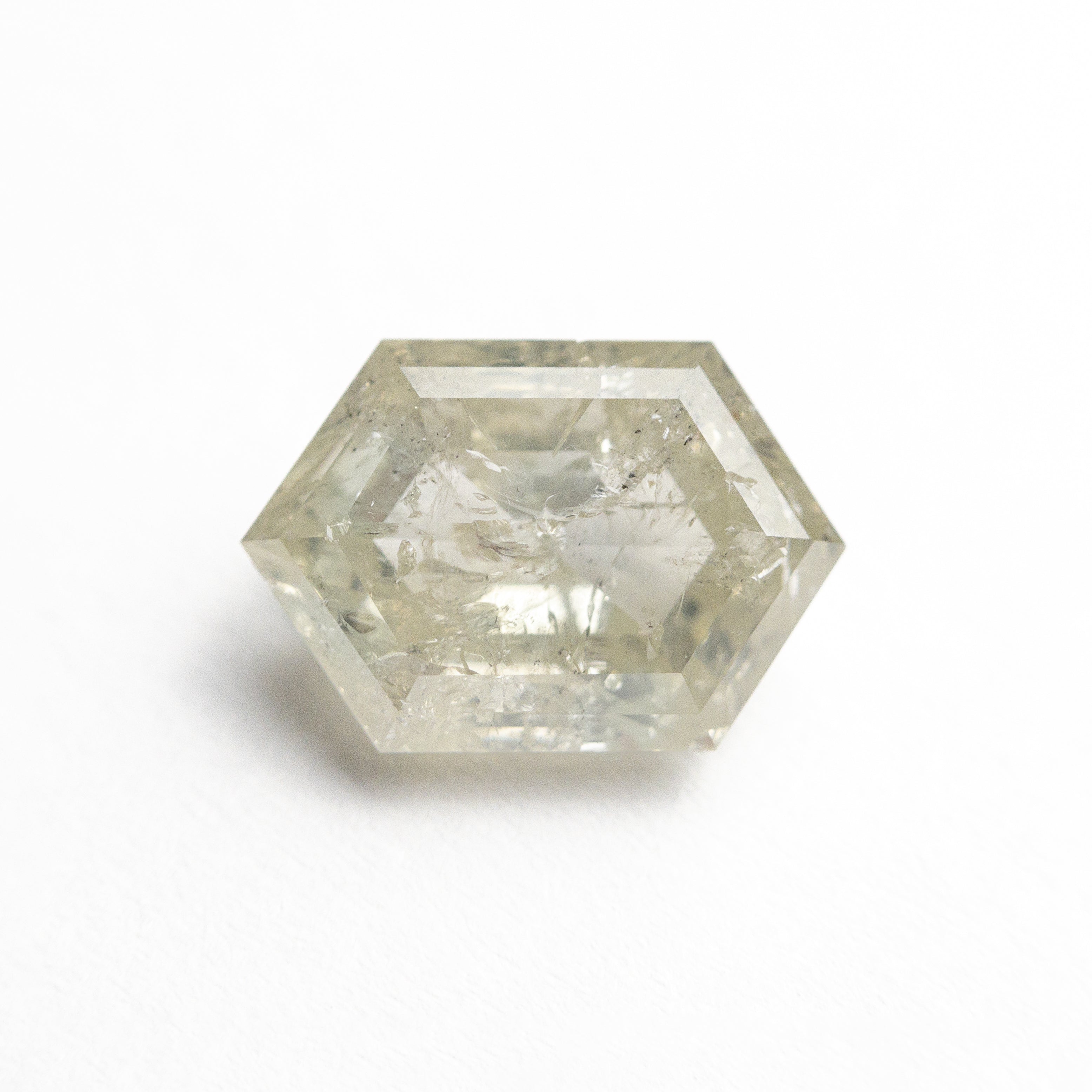 2.13ct 9.64x6.58x4.02mm Hexagon Step Cut 23177-08