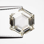 Load image into Gallery viewer, 3.15ct 10.56x9.17x3.79mm GIA M VVS2 Hexagon Step Cut 23430-01
