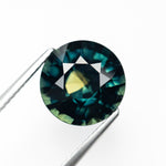 Load image into Gallery viewer, 5.05ct 10.17x10.08x6.53mm Round Brilliant Sapphire 23434-08
