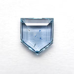 Load image into Gallery viewer, 1.60ct 7.60x6.71x2.46mm Shield Portrait Cut Sapphire 23474-35
