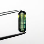 Load image into Gallery viewer, 0.90ct 9.12x3.33x2.44mm Cut Corner Rectangle Step Cut Sapphire 23480-06

