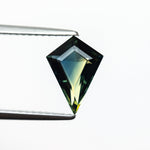 Load image into Gallery viewer, 1.50ct 9.96x7.29x3.54mm Kite Step Cut Sapphire 23489-01
