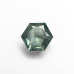 Load image into Gallery viewer, 2.61ct 8.46x7.13x4.46mm Hexagon Brilliant Sapphire 23670-17
