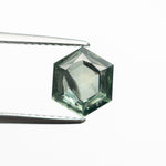 Load image into Gallery viewer, 2.61ct 8.46x7.13x4.46mm Hexagon Brilliant Sapphire 23670-17
