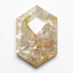 Load image into Gallery viewer, 4.83ct 14.36x9.64x3.86mm Hexagon Rosecut 23864-02
