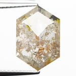 Load image into Gallery viewer, 4.83ct 14.36x9.64x3.86mm Hexagon Rosecut 23864-02
