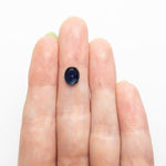 Load image into Gallery viewer, 1.92ct 8.42x6.83x2.82mm Oval Portrait Cut Sapphire 24197-04
