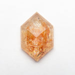 Load image into Gallery viewer, 3.29ct 11.53x7.58x4.58mm Hexagon Rosecut Sapphire 24223-01
