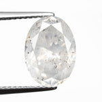 Load image into Gallery viewer, 3.70ct 11.62x8.42x5.64mm GIA Fancy White Oval Brilliant 24526-01
