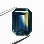 Load image into Gallery viewer, 3.99ct 10.65x7.96x4.56mm Cut Corner Rectangle Step Cut Sapphire 25065-03
