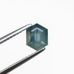 Load image into Gallery viewer, 1.32ct 7.00x5.48x3.99mm Hexagon Step Cut Sapphire 25071-02
