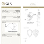 Load image into Gallery viewer, 1.52ct 12.20x6.02x3.05mm GIA VS1 Fancy Brown Geo Pear Step Cut 🇿🇦 26601-01
