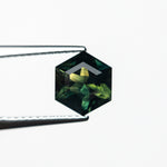 Load image into Gallery viewer, 1.52ct 7.68x6.70x4.22mm Hexagon Step Cut Sapphire 25384-02
