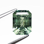 Load image into Gallery viewer, 3.30ct 9.21x7.04x5.13mm Cut Corner Rectangle Step Cut Sapphire 25434-01

