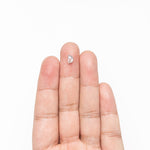 Load image into Gallery viewer, 0.69ct 6.27x3.93x2.83mm Half Moon Rosecut 25458-23

