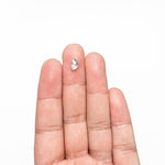 Load image into Gallery viewer, 0.91ct 7.91x4.75x2.79mm Half Moon Rosecut 25458-24
