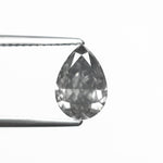 Load image into Gallery viewer, 1.77ct 9.06x6.18x4.23mm GIA I1 Fancy Grey Pear Brilliant 25493-01
