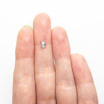 Load image into Gallery viewer, 0.40ct 5.34x3.81x2.03mm Half Moon Rosecut 25495-11
