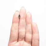 Load image into Gallery viewer, 0.62ct 8.76x4.28x3.13mm Lozenge Step Cut Sapphire 25740-04
