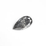 Load image into Gallery viewer, 1.04ct 8.67x4.95x3.39mm Fancy Grey Pear Brilliant 25785-01
