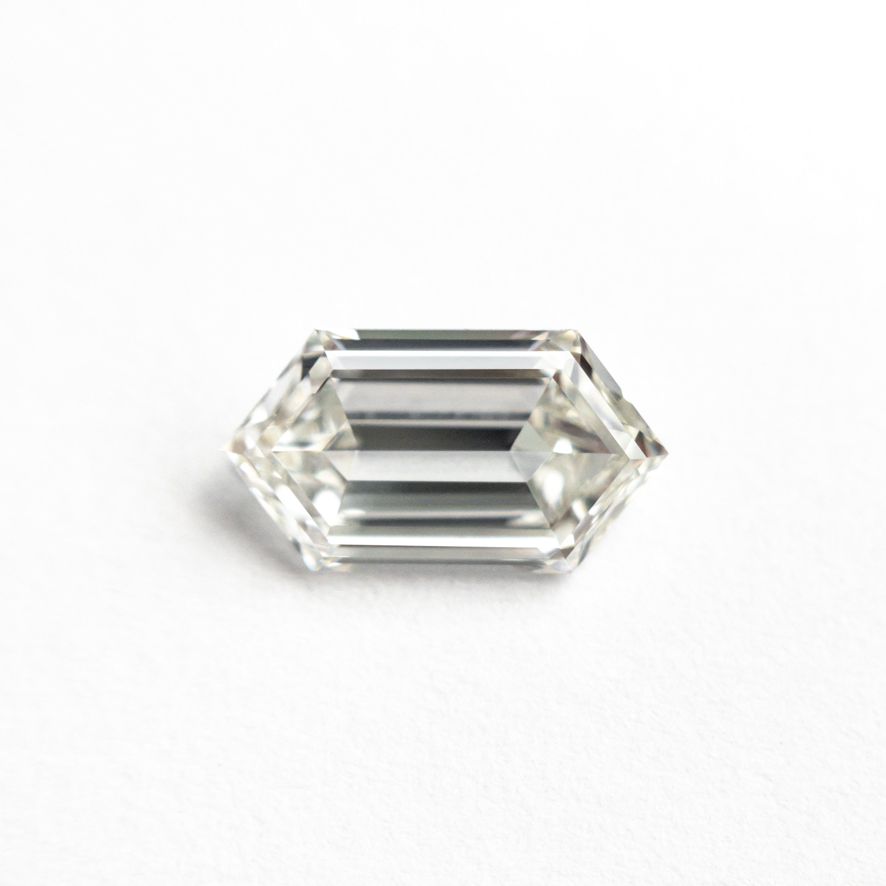 1.01ct 9.14x5.05x2.62mm GIA VVS2 H Hexagon Step Cut 25803-07