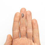 Load image into Gallery viewer, 1.27ct 10.80x5.44x2.49mm Half Moon Rosecut 25806-10
