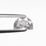 Load image into Gallery viewer, 0.63ct 6.98x4.49x2.40mm Half Moon Double Cut 25807-28
