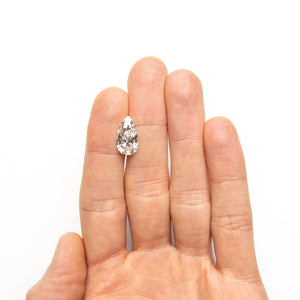3.99ct 15.82x8.54x4.71mm GIA VS1 K Vintage Pear Brilliant 25918-01
