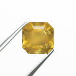 Load image into Gallery viewer, 4.79ct 8.06x8.02x7.64mm Cut Corner Square Step Cut Sapphire 25934-01
