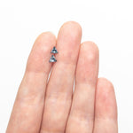 Load image into Gallery viewer, 0.41cttw 2pc 4.02x3.92x2.16mm 4.00x3.98x2.15mm Triangle Step Cut Matching Pair Sapphire 26132-01
