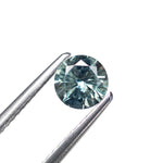Load image into Gallery viewer, 0.73ct 5.54x5.56x3.36mm Round Brilliant Sapphire 26134-01
