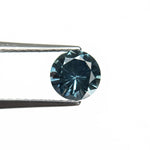 Load image into Gallery viewer, 0.76ct 5.56x5.55x3.45mm Round Brilliant Sapphire 26134-10
