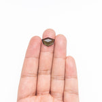 Load image into Gallery viewer, 3.67ct 14.76x10.08x 2.70mm Shield Rosecut Sapphire 26327-07
