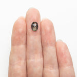 Load image into Gallery viewer, 1.18ct 7.99x5.95x2.68mm Oval Rosecut Sapphire 26327-105
