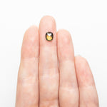 Load image into Gallery viewer, 1.04ct 6.98x5.96x2.52mm Cushion Rosecut Sapphire 26327-74
