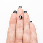 Load image into Gallery viewer, 1.32ct 8.60x7.70x2.63mm Pear Rosecut Sapphire 26327-96
