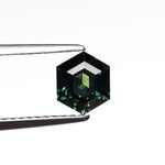 Load image into Gallery viewer, 1.12ct 6.55x5.47x4.09mm Hexagon Step Cut Sapphire 26343-02
