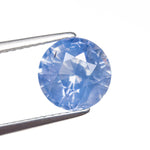 Load image into Gallery viewer, 3.08ct 8.24x8.24x5.93mm Round Brilliant Sapphire 26398-01
